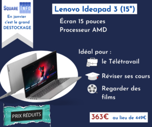 Janvier destockage - lenovo